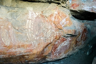 Petite randonnée de 45min dans le bush tout seul et on arrive sur ca.. Wow....<br />c'est acoté de Noorlangirr