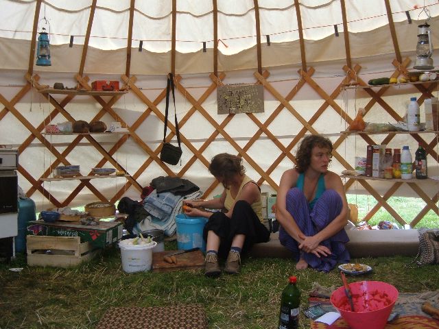 dans la yourte des &amp;quot;momo&amp;quot;